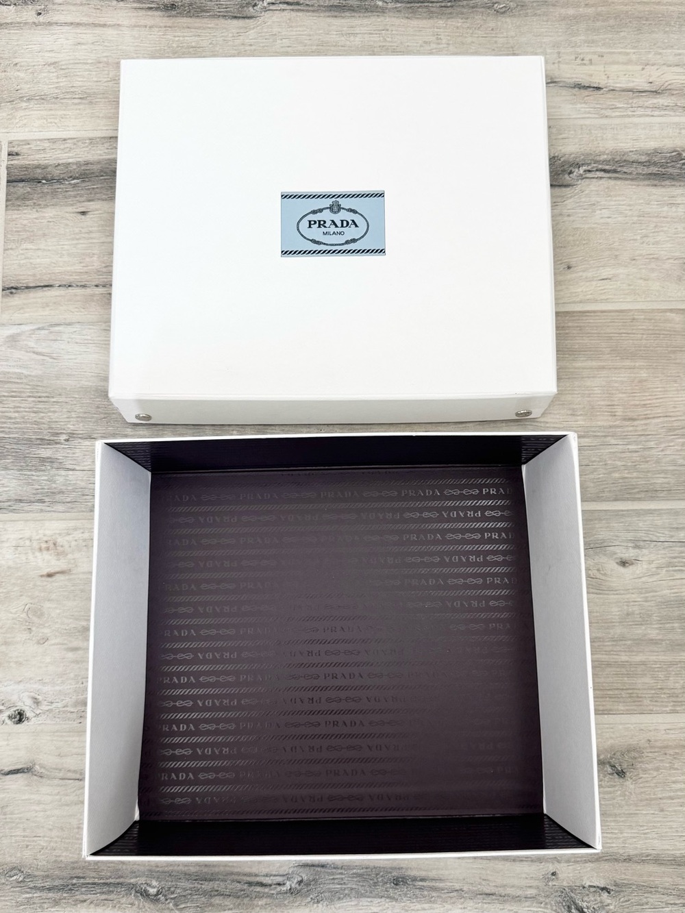 Prada White Storage Box #0079